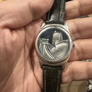 Working Vintage 1997 Batman Crusader Limited Edition Watch New Battery 34mm Rare
